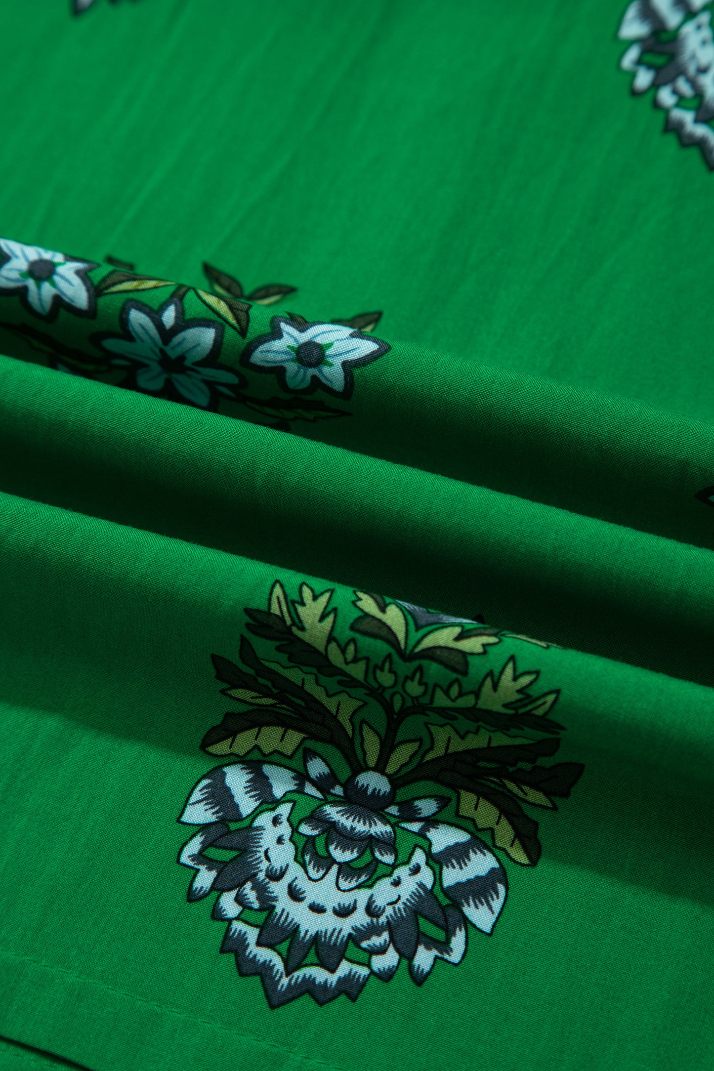 Emerald Garden Tiered Maxi