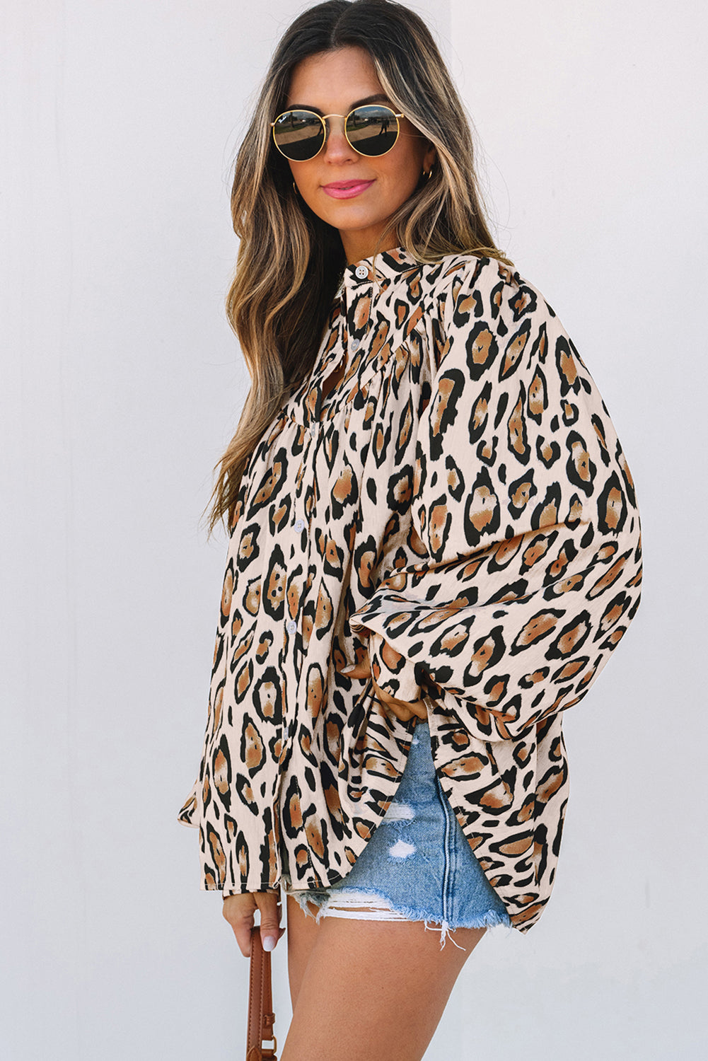 The Savannah Balloon Sleeve Blouse
