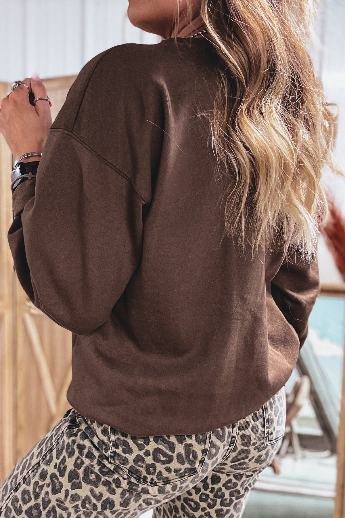 Plaid Pray Sweatshirt