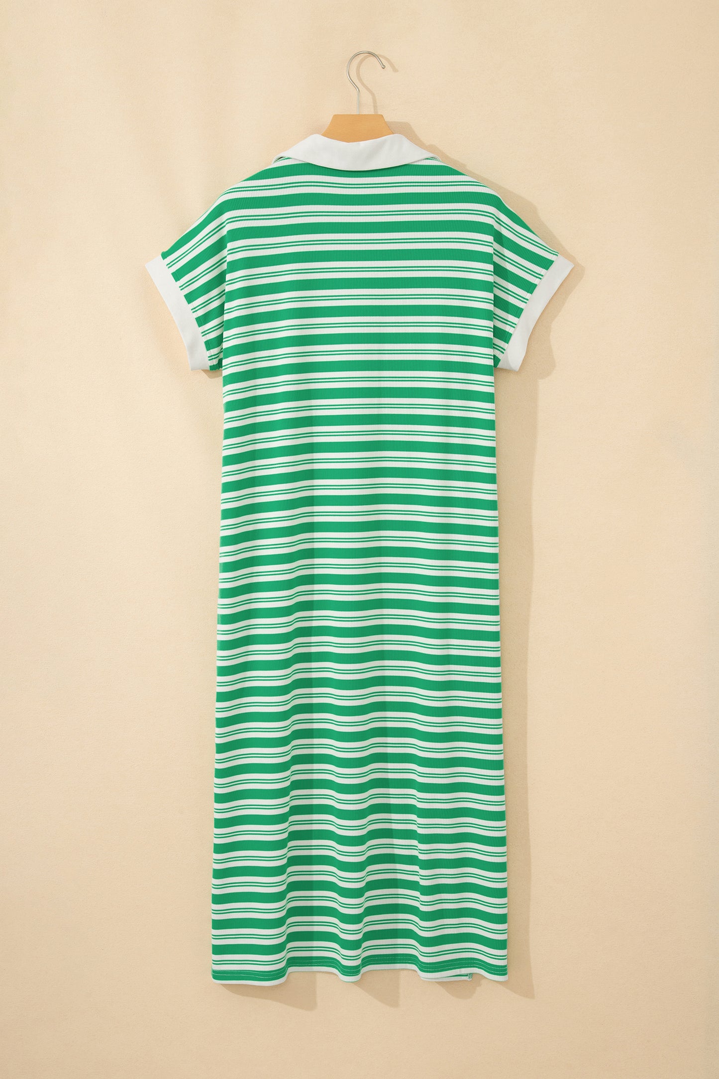 Harbor Breeze Striped Midi Dress