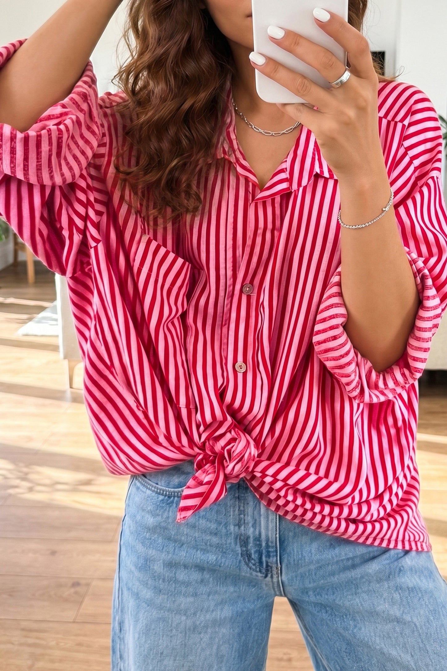 Pink Lemonade Lane Blouse