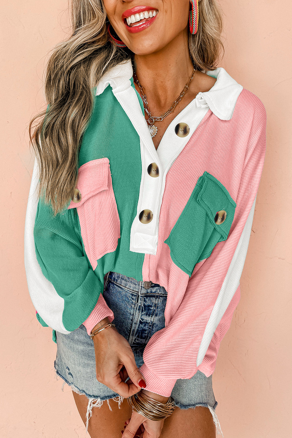 The Candy Coast Colorblock Top