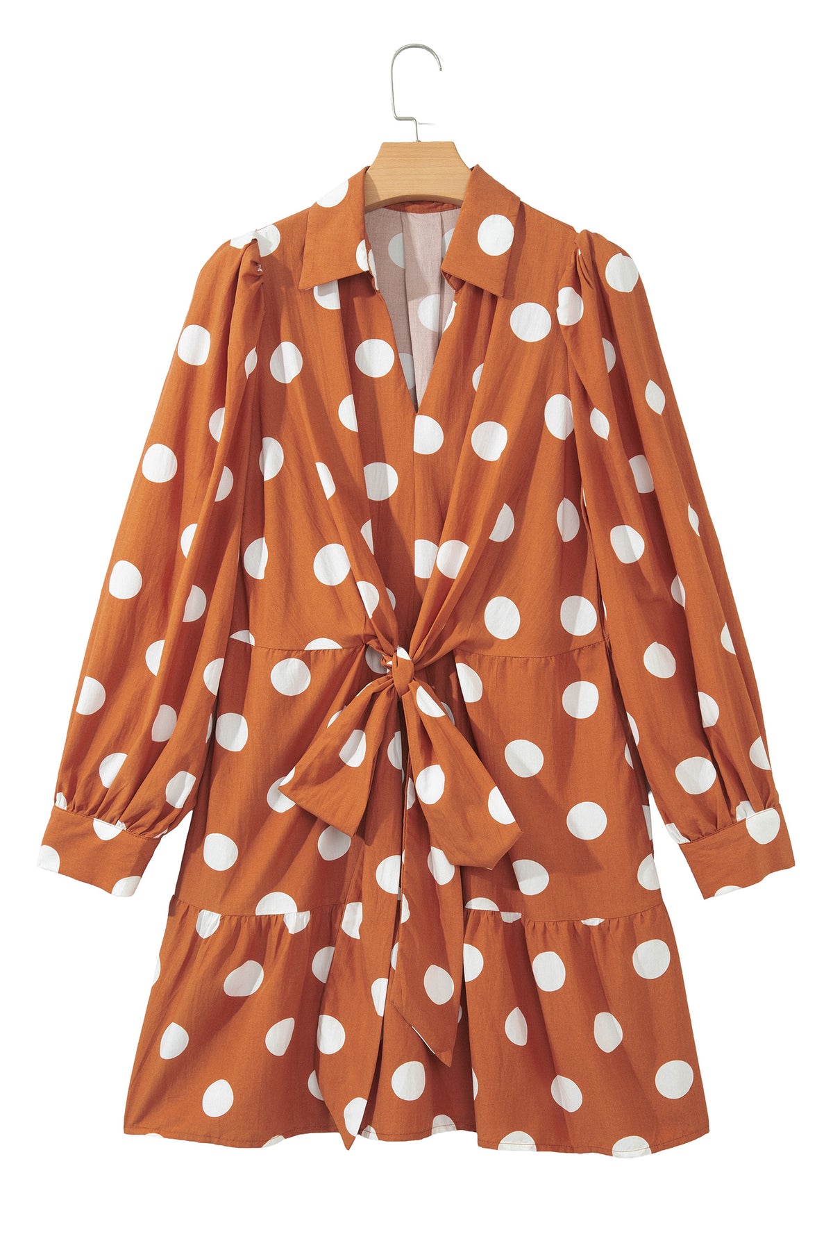 The Caramel Confetti Mini Dress