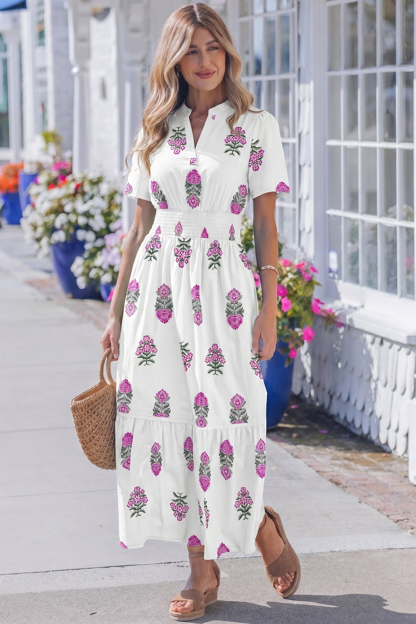 The Garden Grace Midi Dress