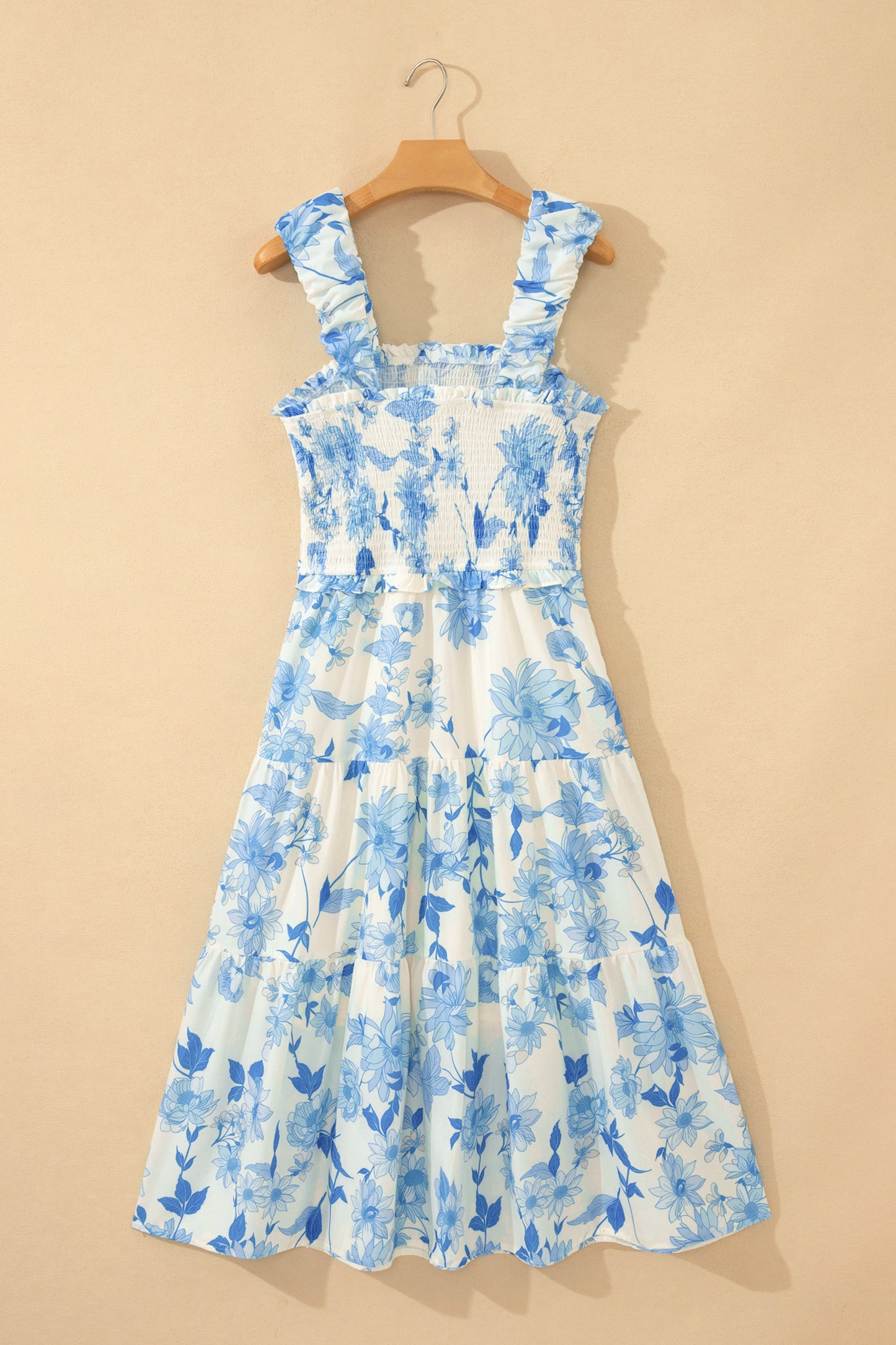 Harbor Bloom Midi Dress