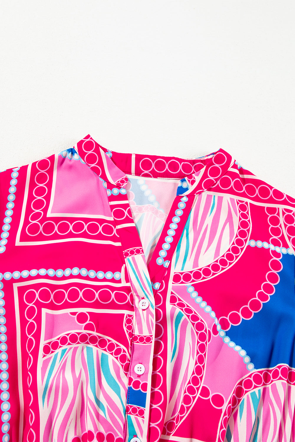 The Pink Palm Party Dress