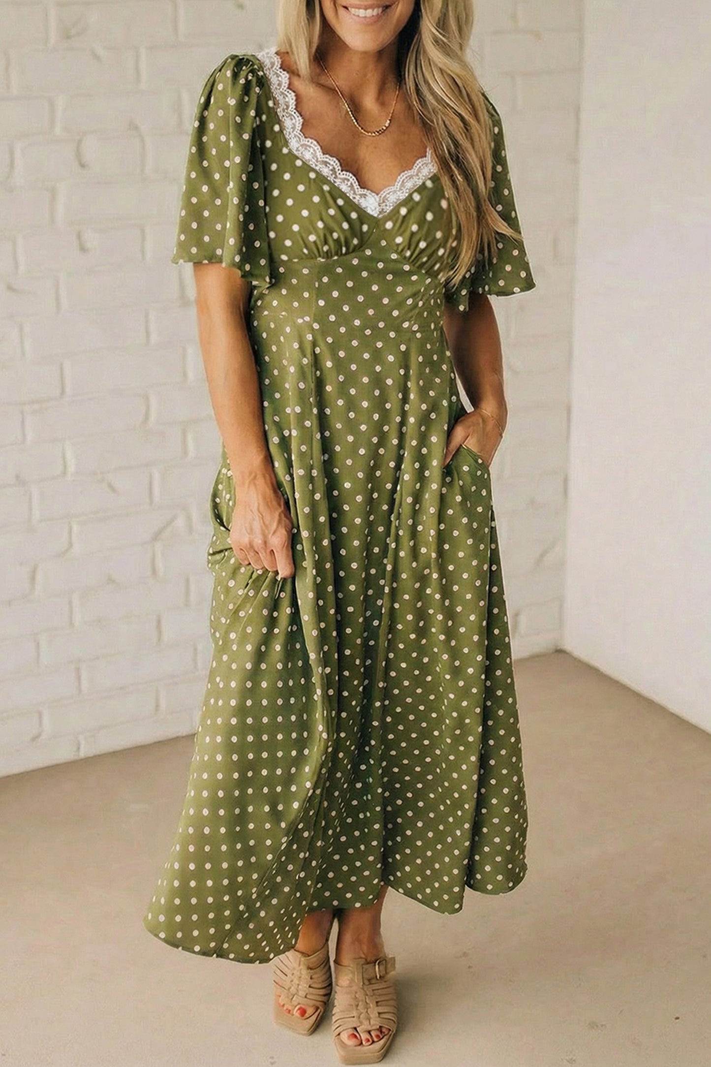 The Savannah Lace Midi