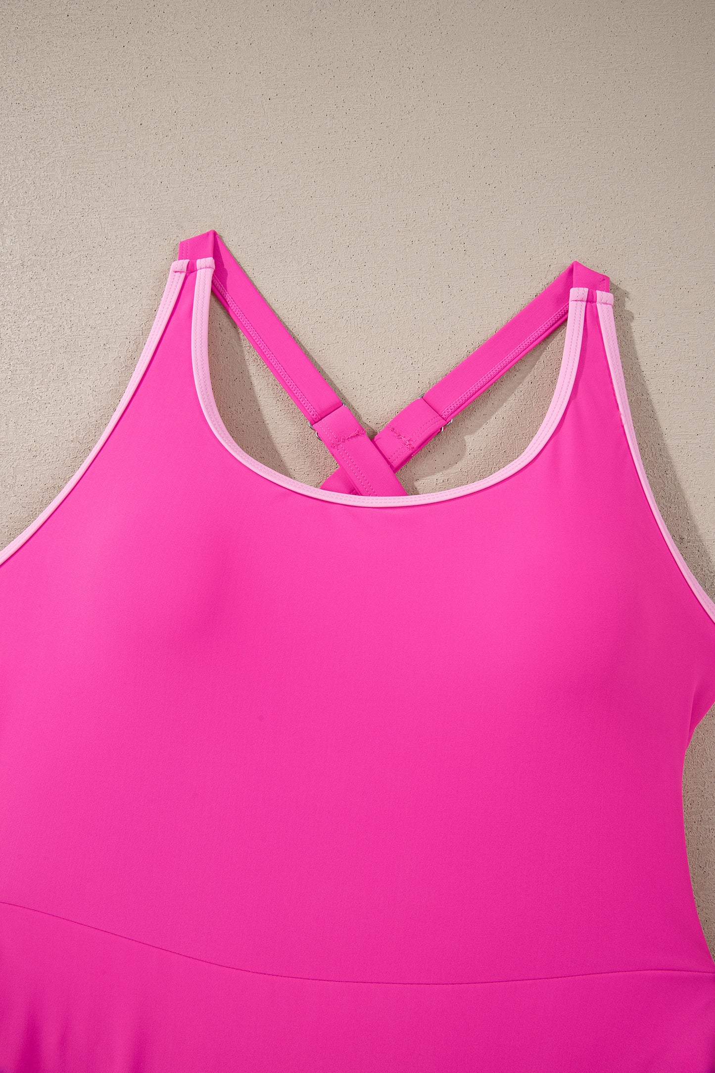 Pink Paradise Sport Swim Dress