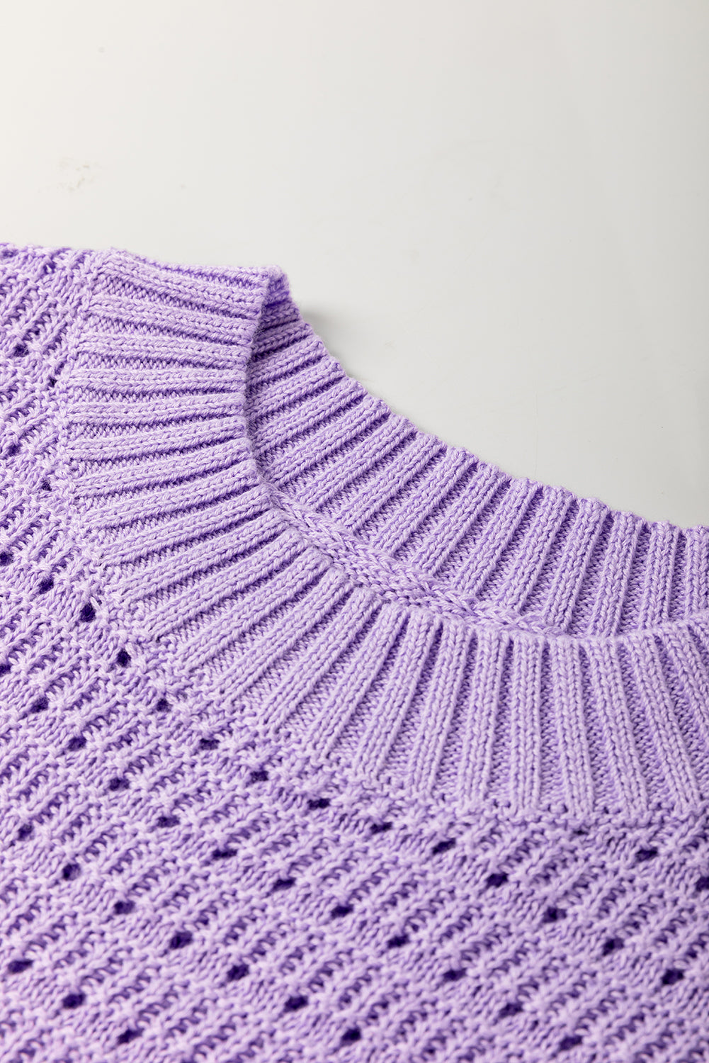 Lavender Linen Society Sweater