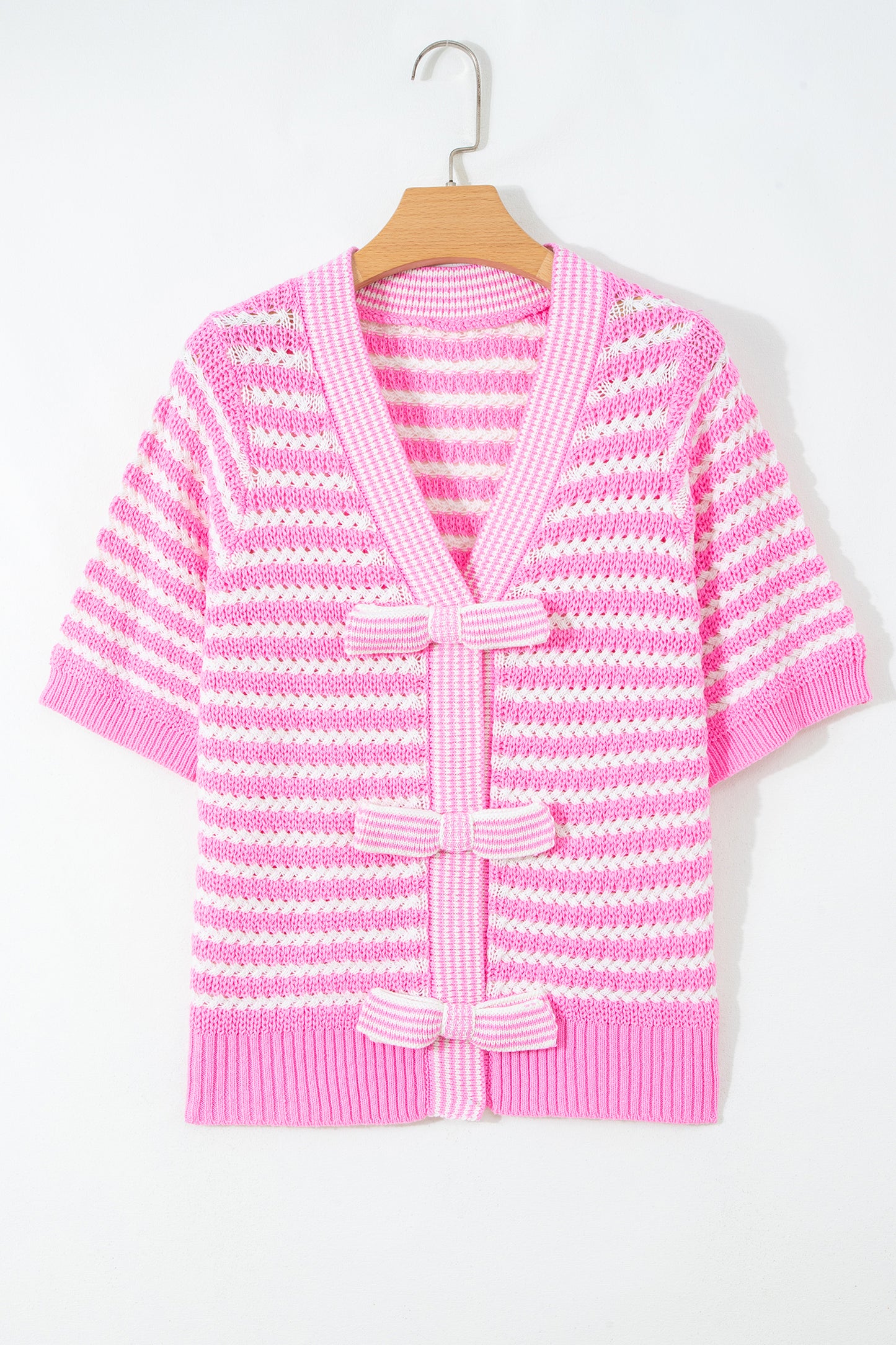 Blush & Bows Knit Top
