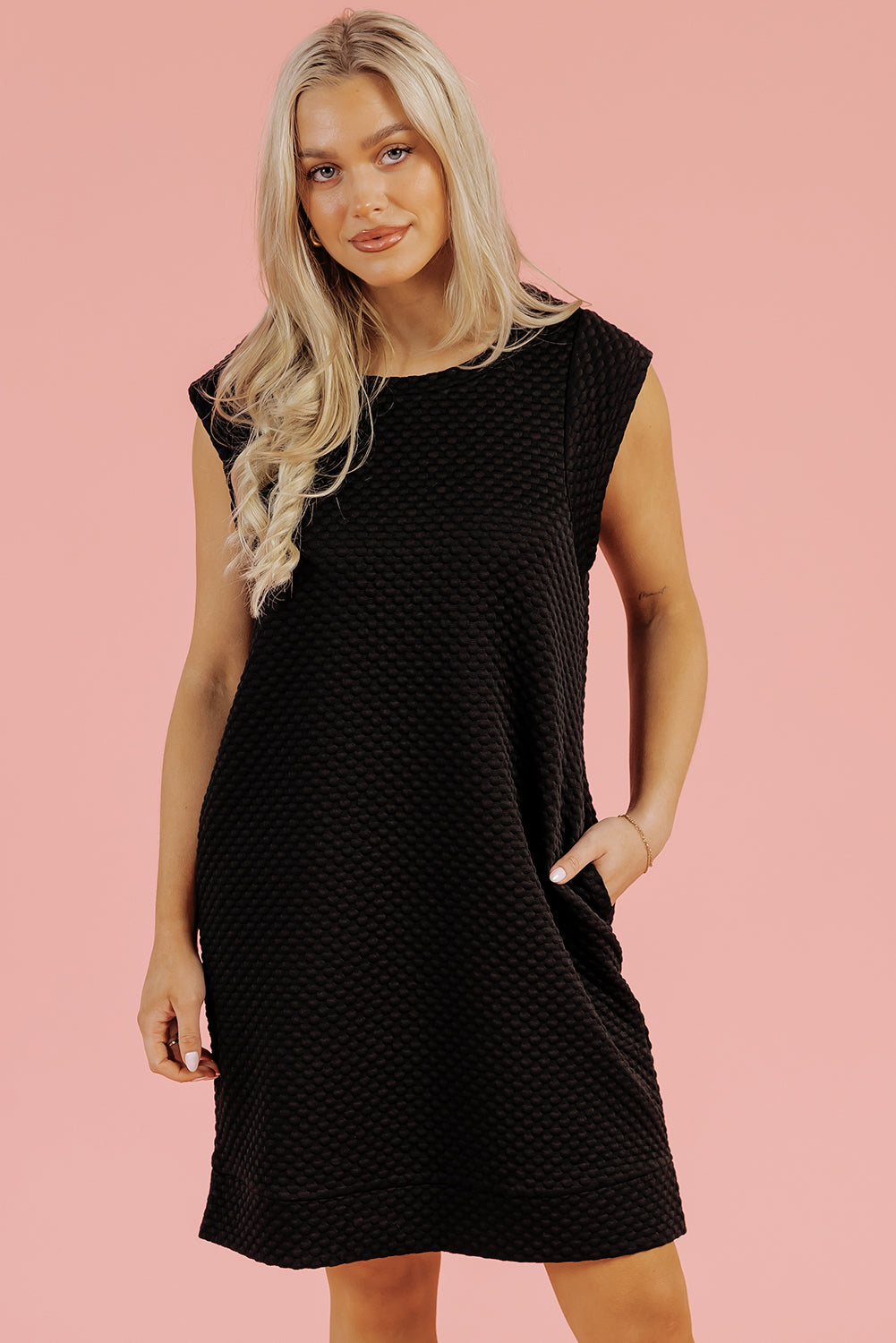 The Everly Noir Dress