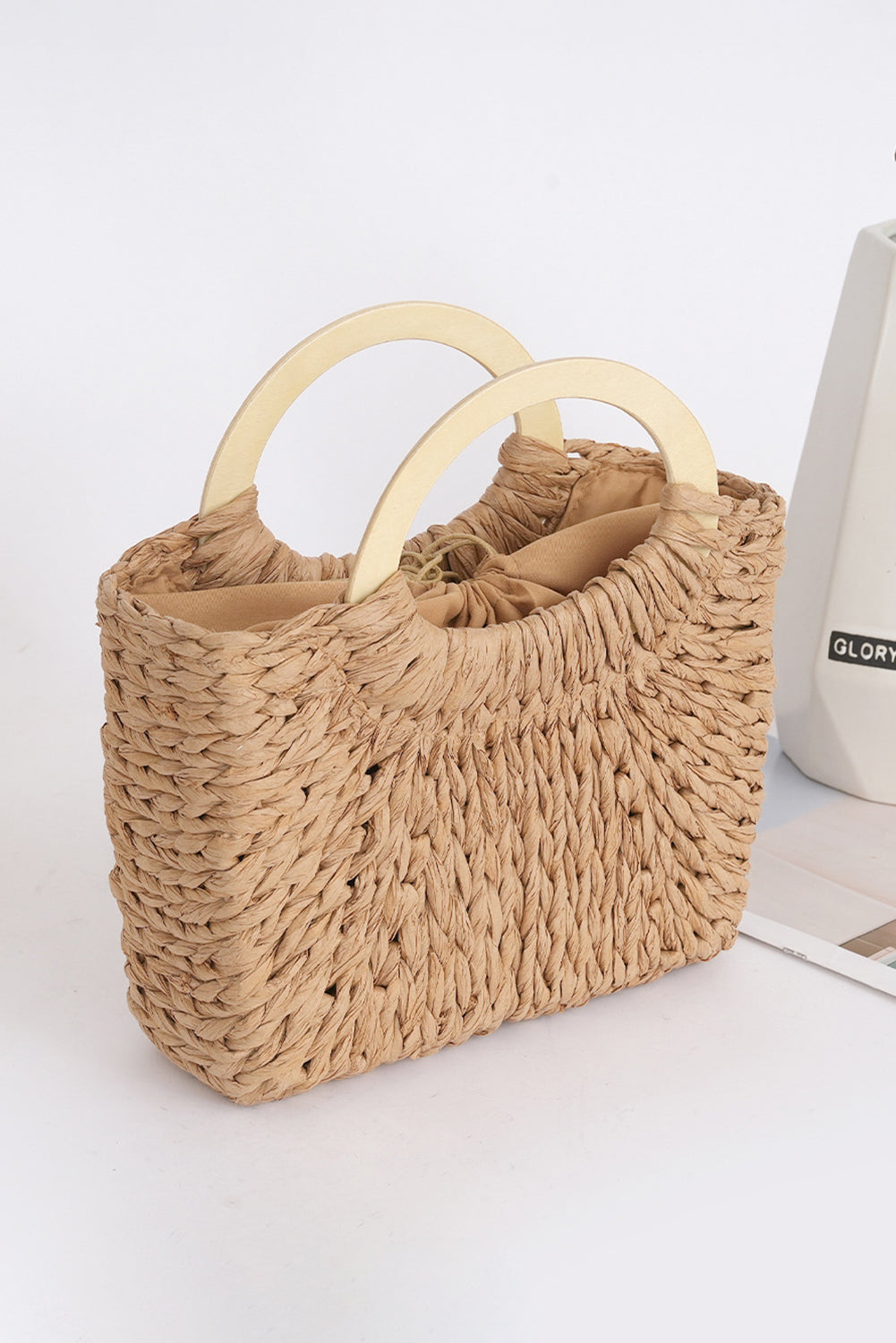 Golden Coast Woven Tote