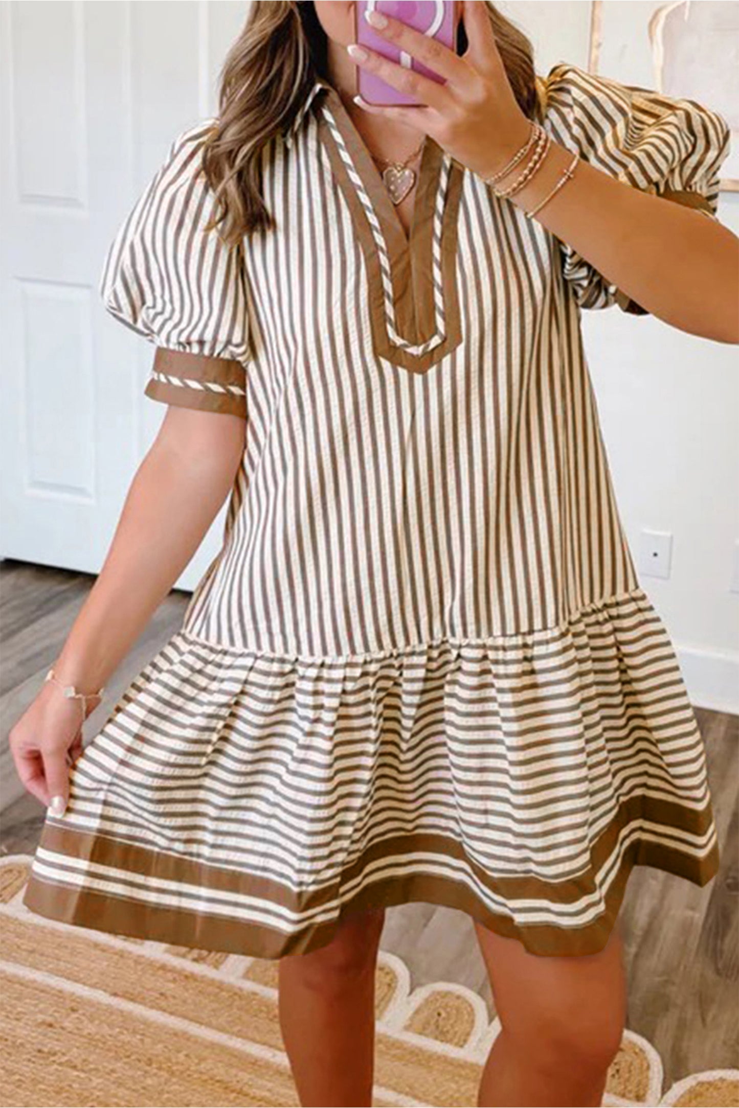 Saddlebrook Stripe Dress