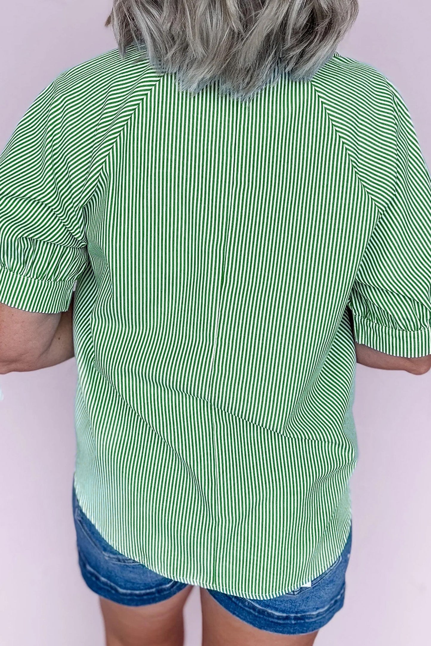The Greenbrier Stripe Blouse