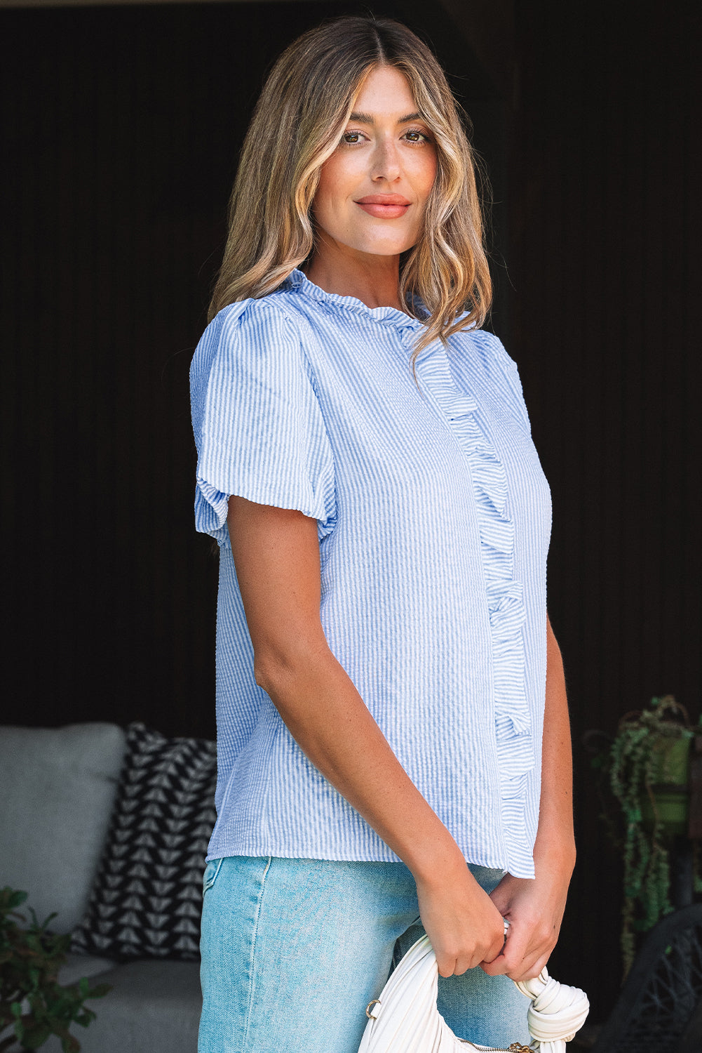 The Harbor Stripe Blouse