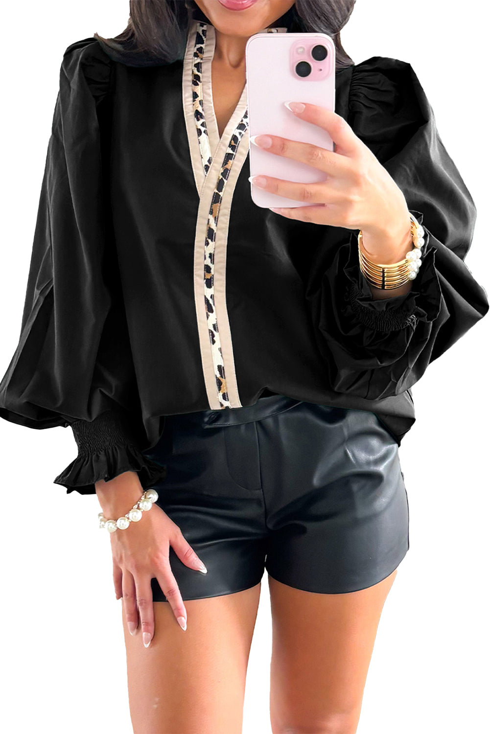 The Leopard Legacy Blouse