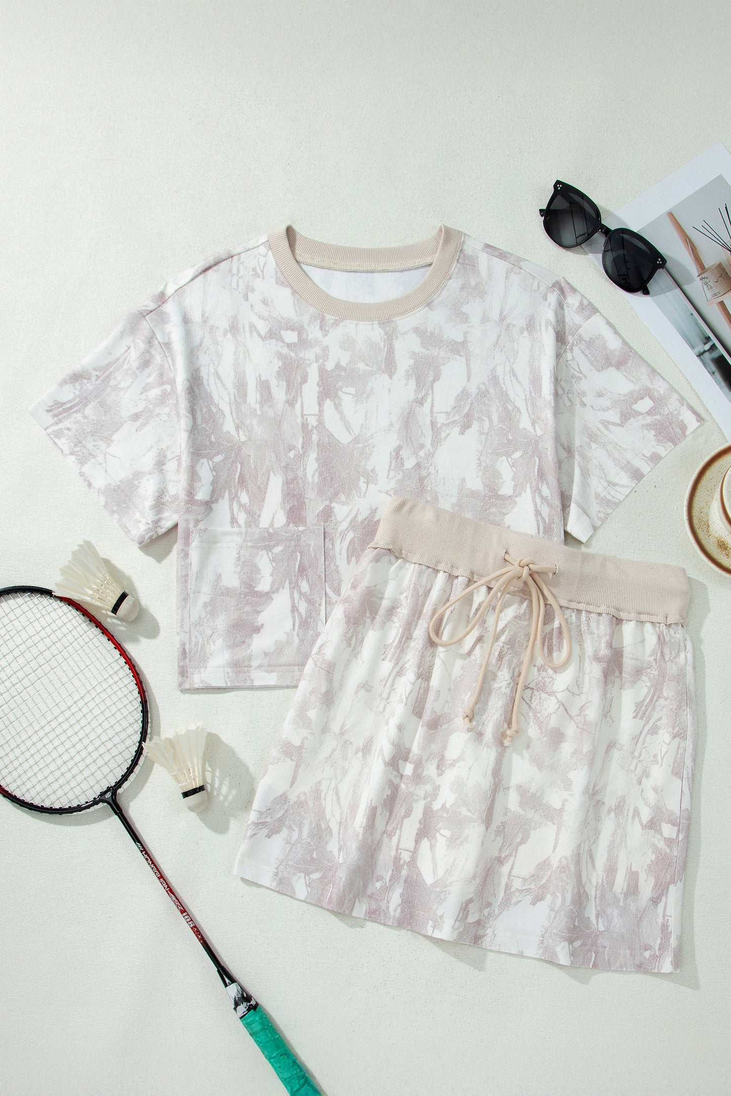 Sandstone Sketch Skort Set