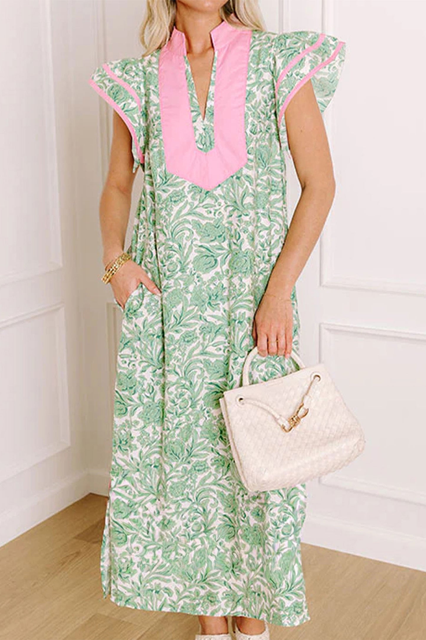 The Pink Veranda Midi
