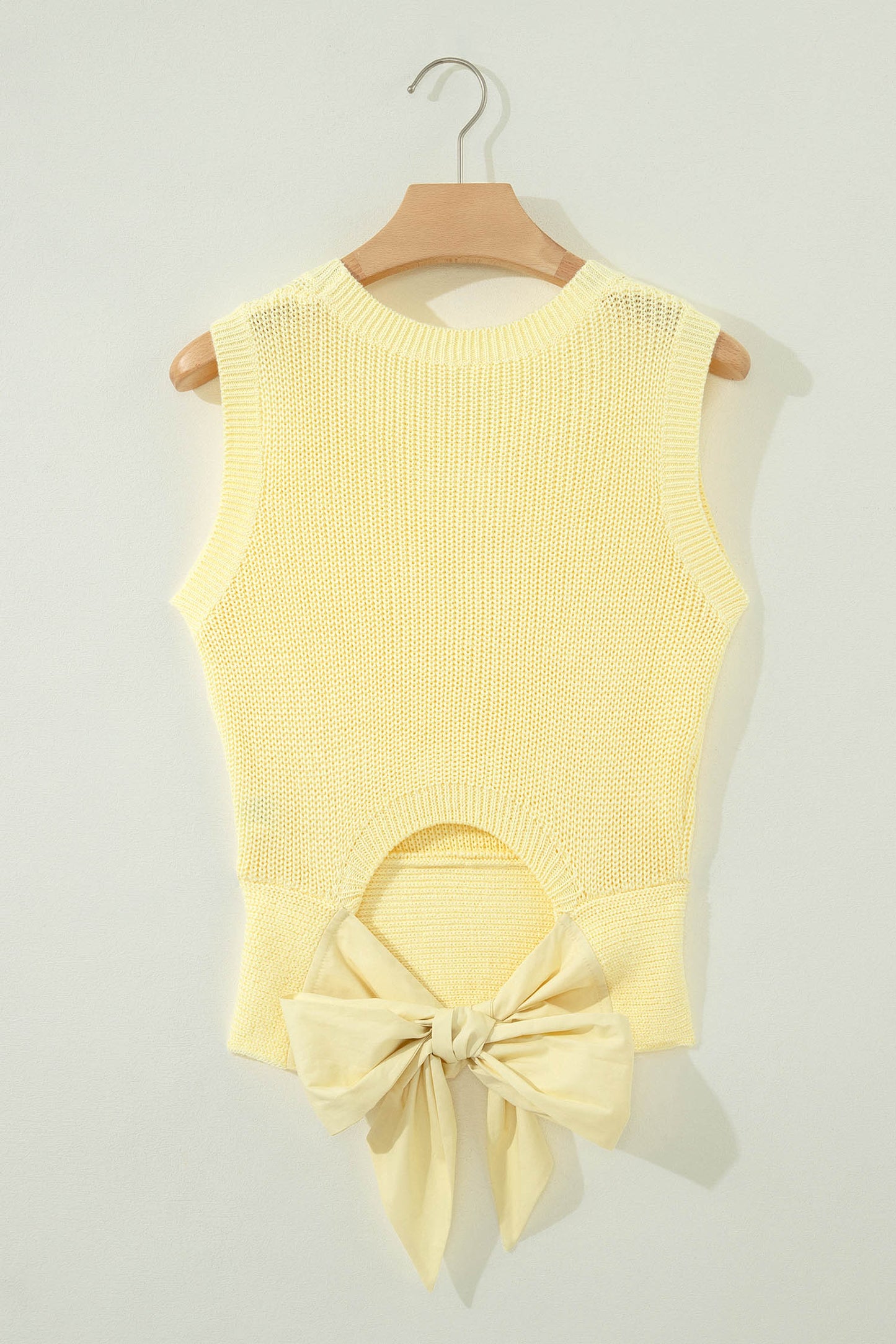 Buttercup Bow Knit Tank