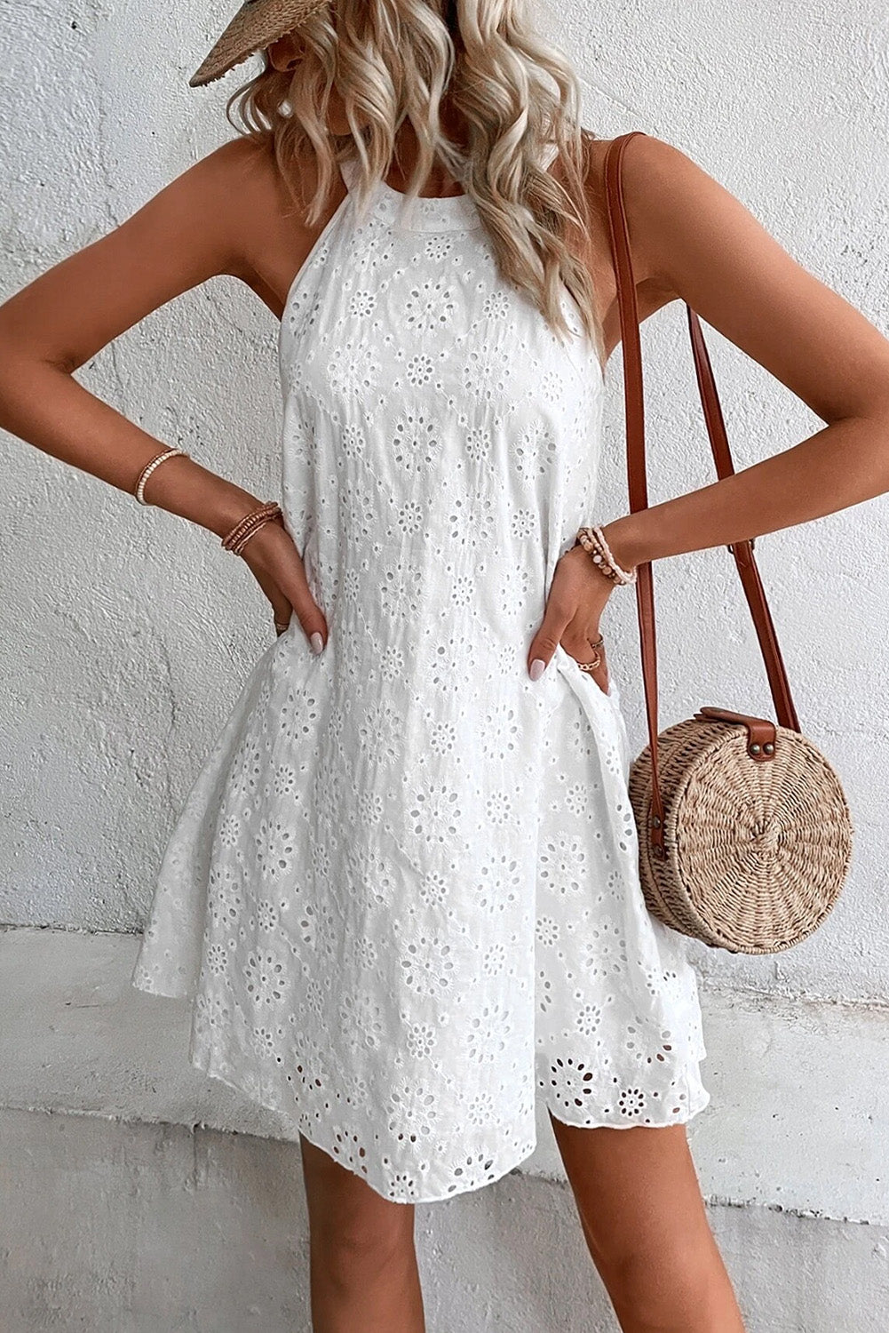 Coastal Keepsake Eyelet Dress