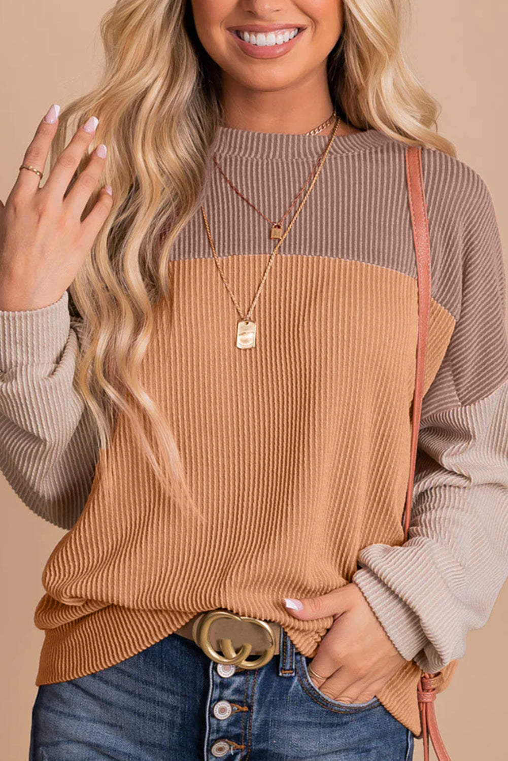 The Rustic Ridge Knit Sweater