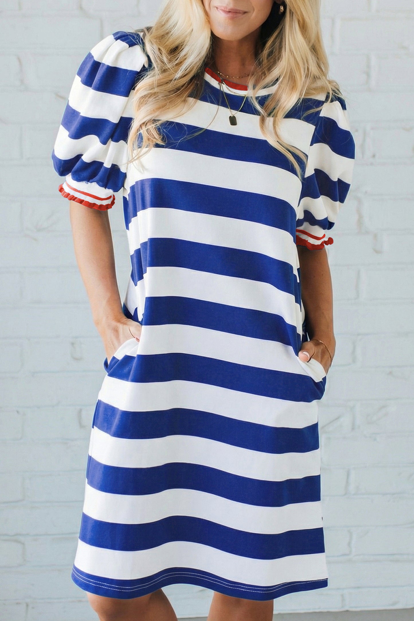 Harbor Stripe Everyday Dress