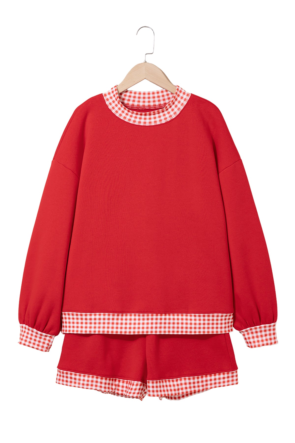 The Red Check Social Set