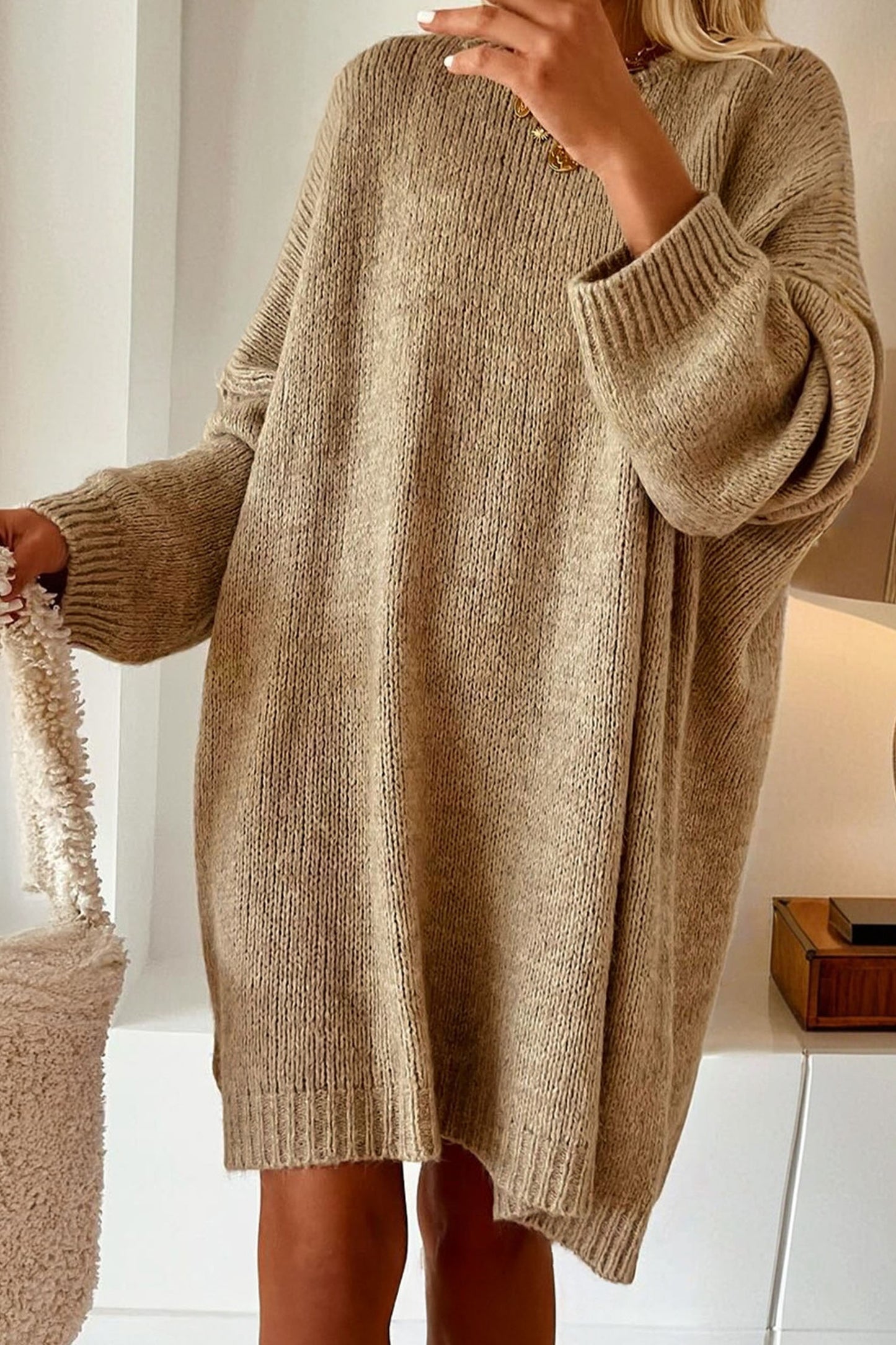 The Hearthside Knit Sweater Dress
