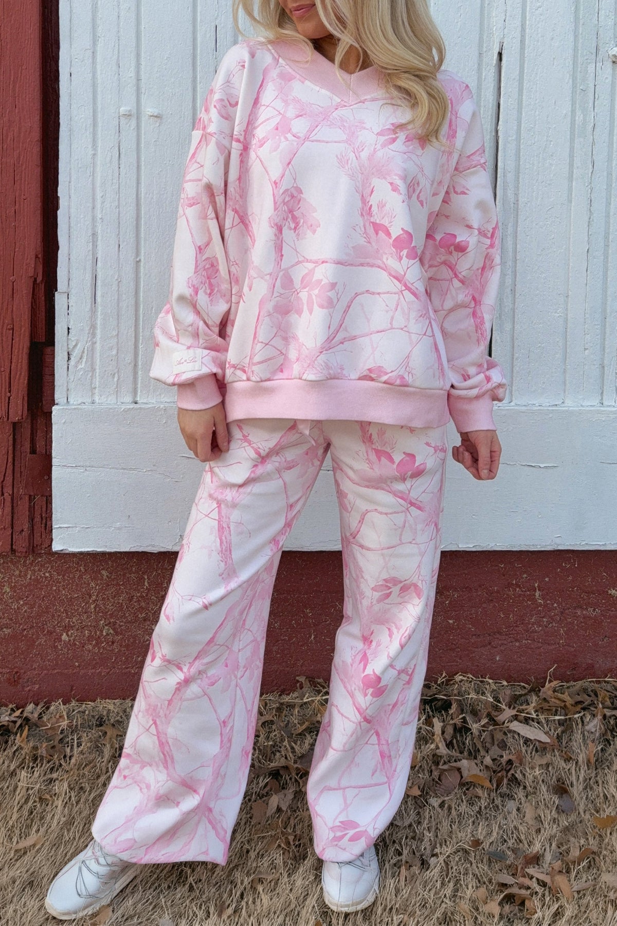 The Pink Timber Lounge Set