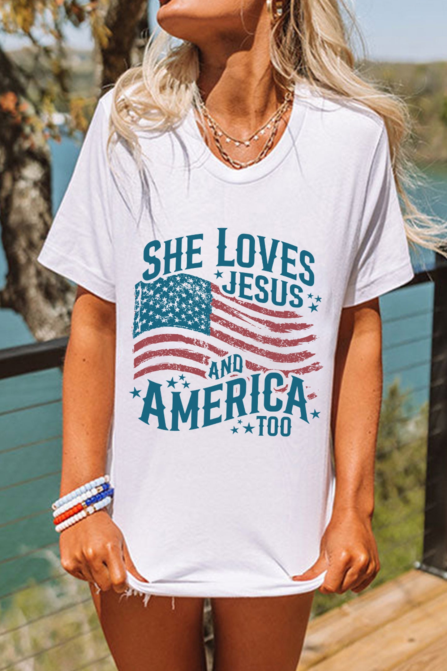 Faith & Freedom Graphic Tee