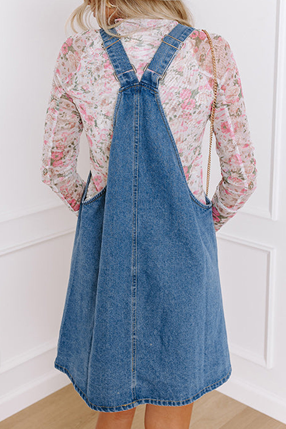 Dusk to Dawn Denim Mini Dress