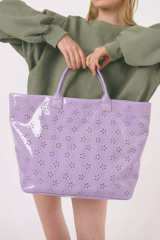 Glossy Waterproof Tote Bag
