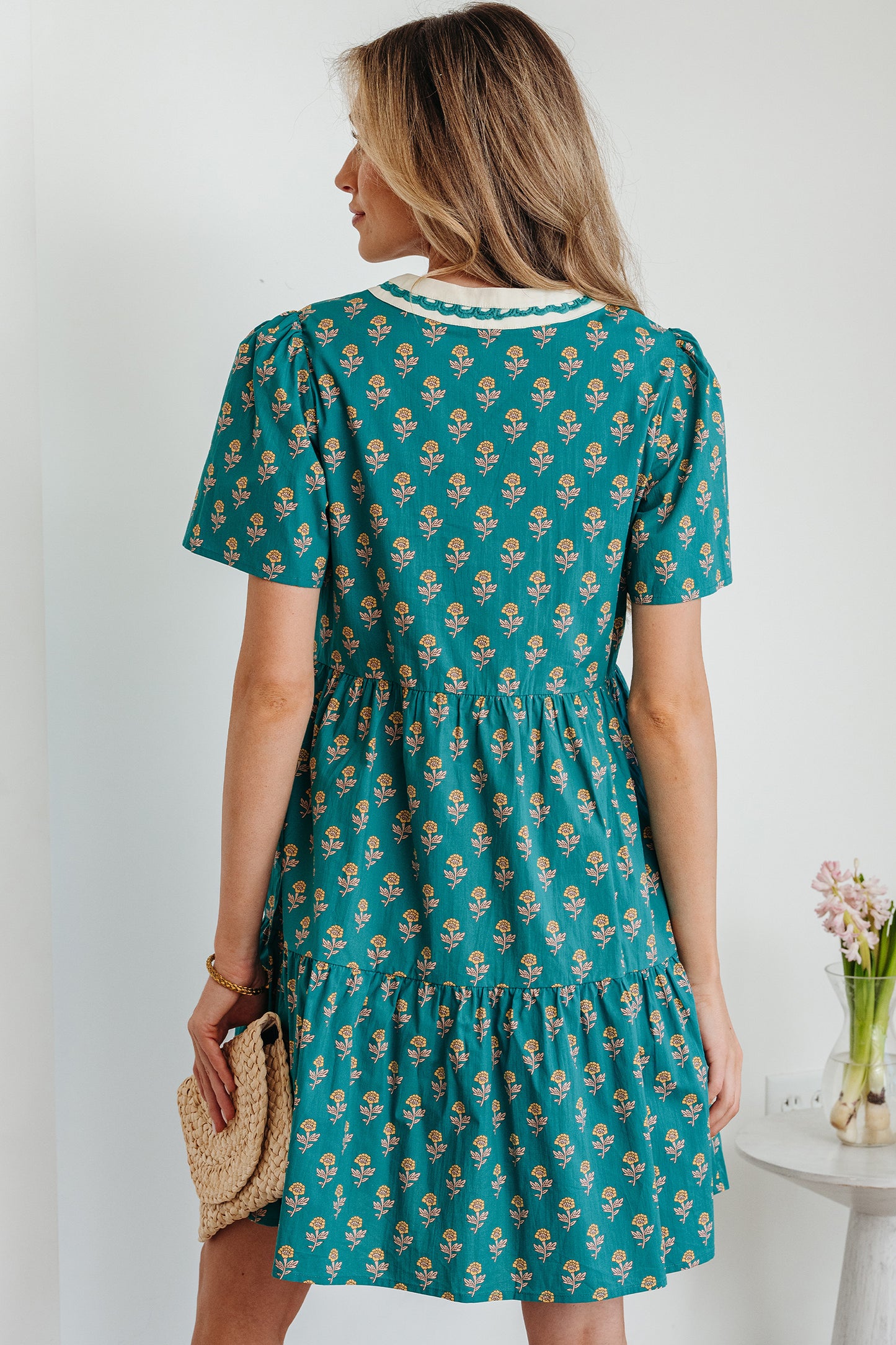The Emerald Meadow Mini Dress