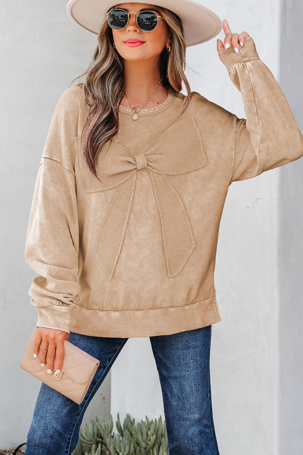 The Bow & Cozy Sweatshirt
