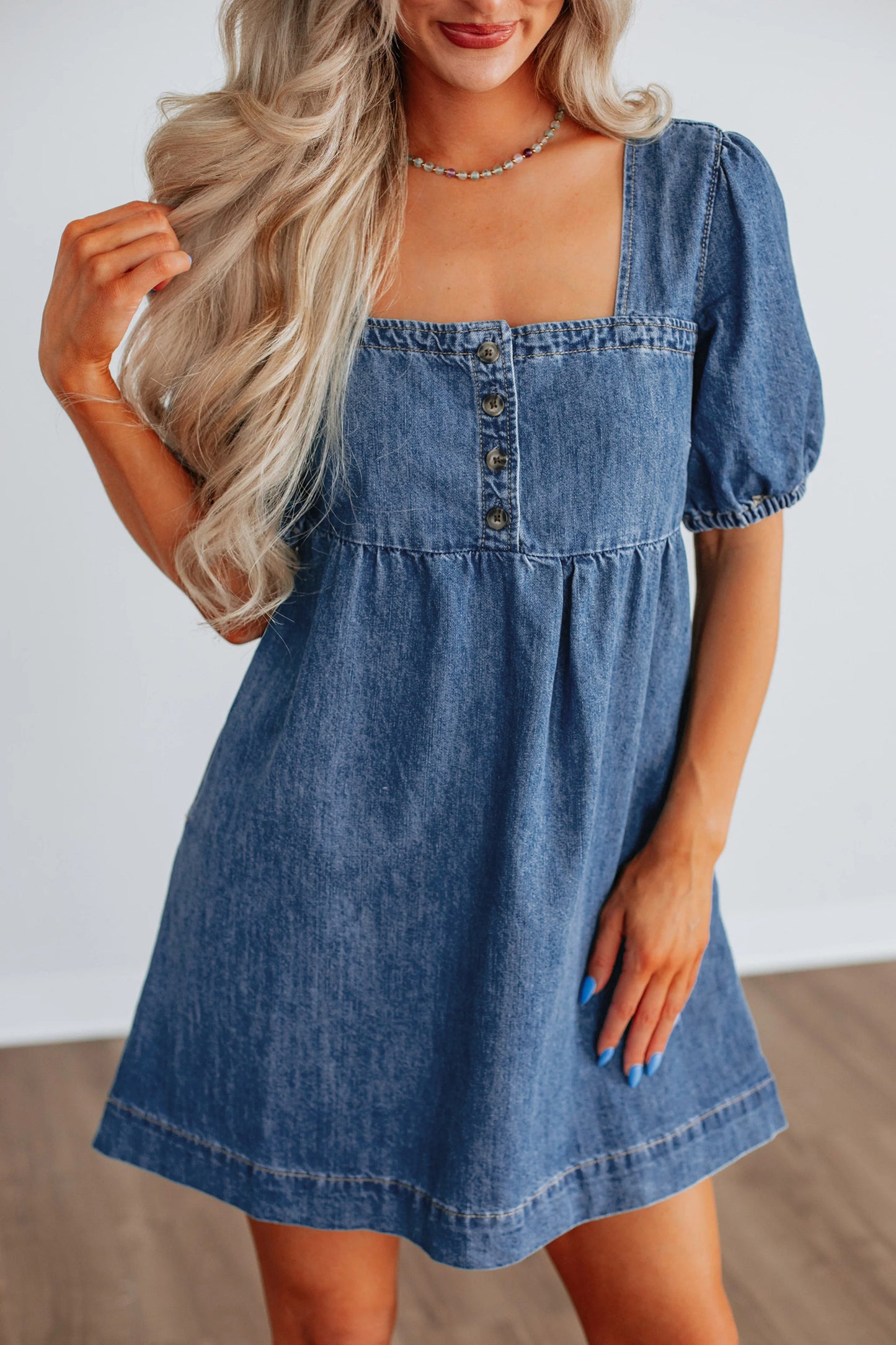 Carolina Charm Denim Dress