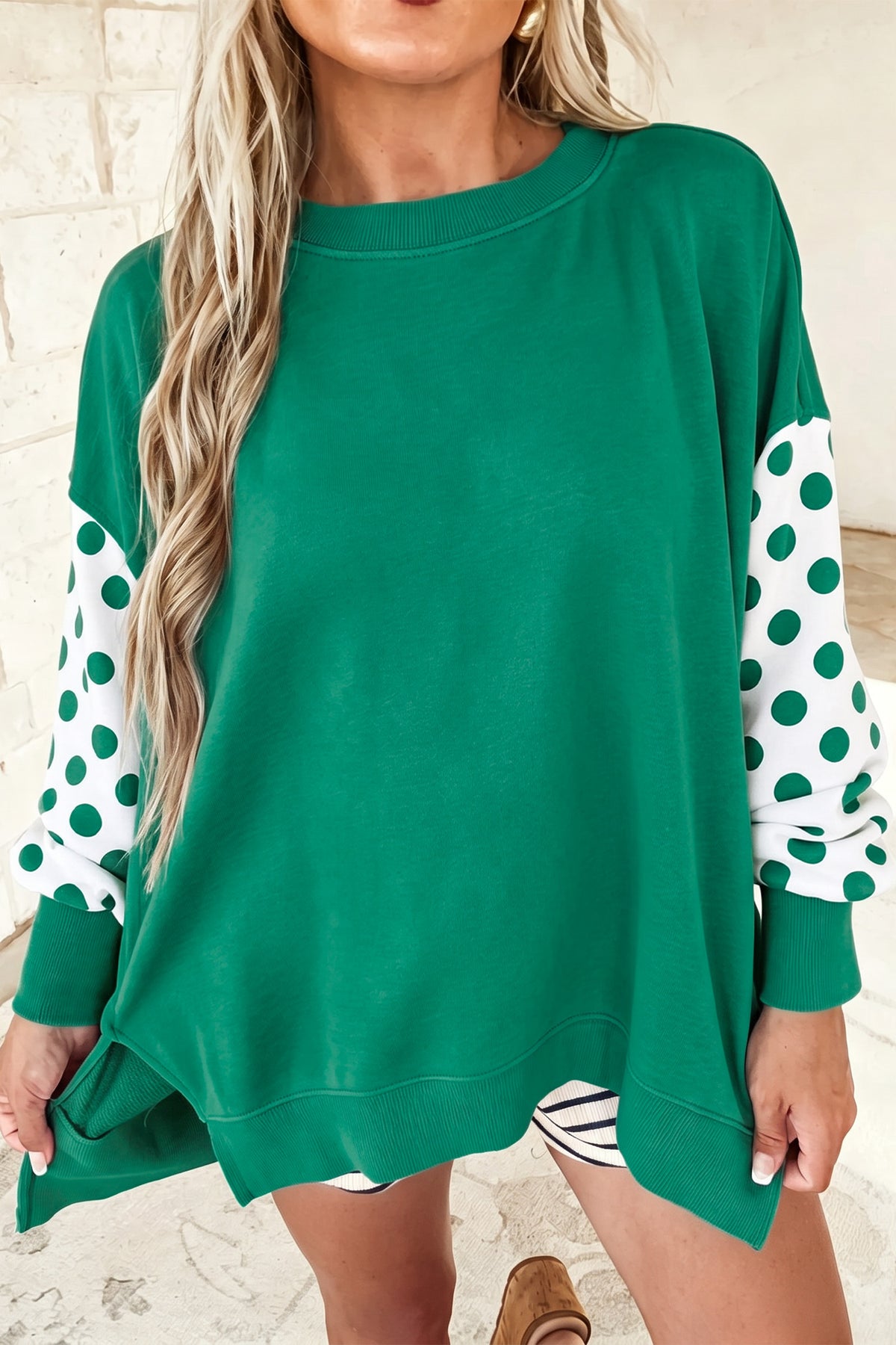 The Posh in Polka Dots Sweatshirt