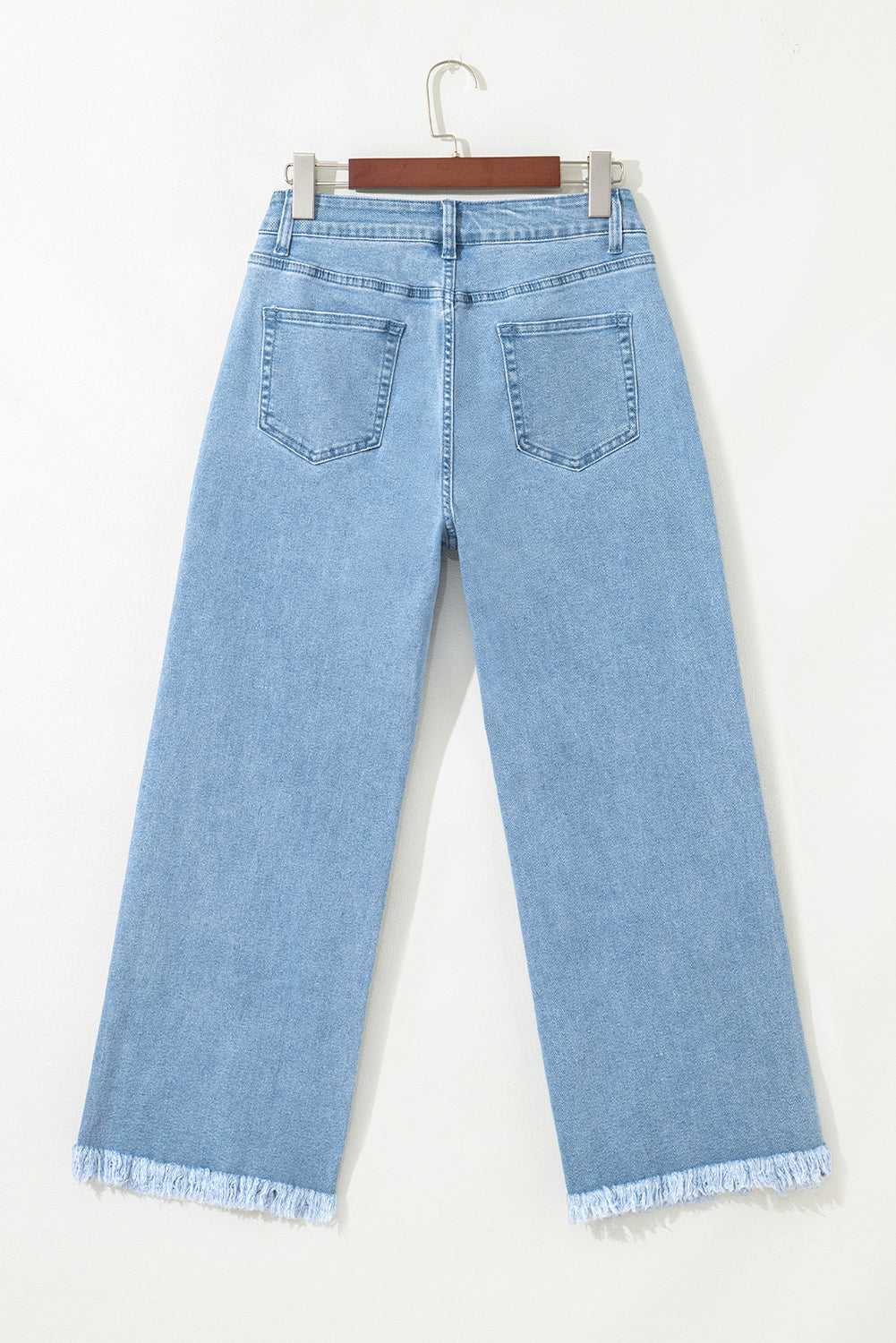 Sundown Fray Cropped Denim