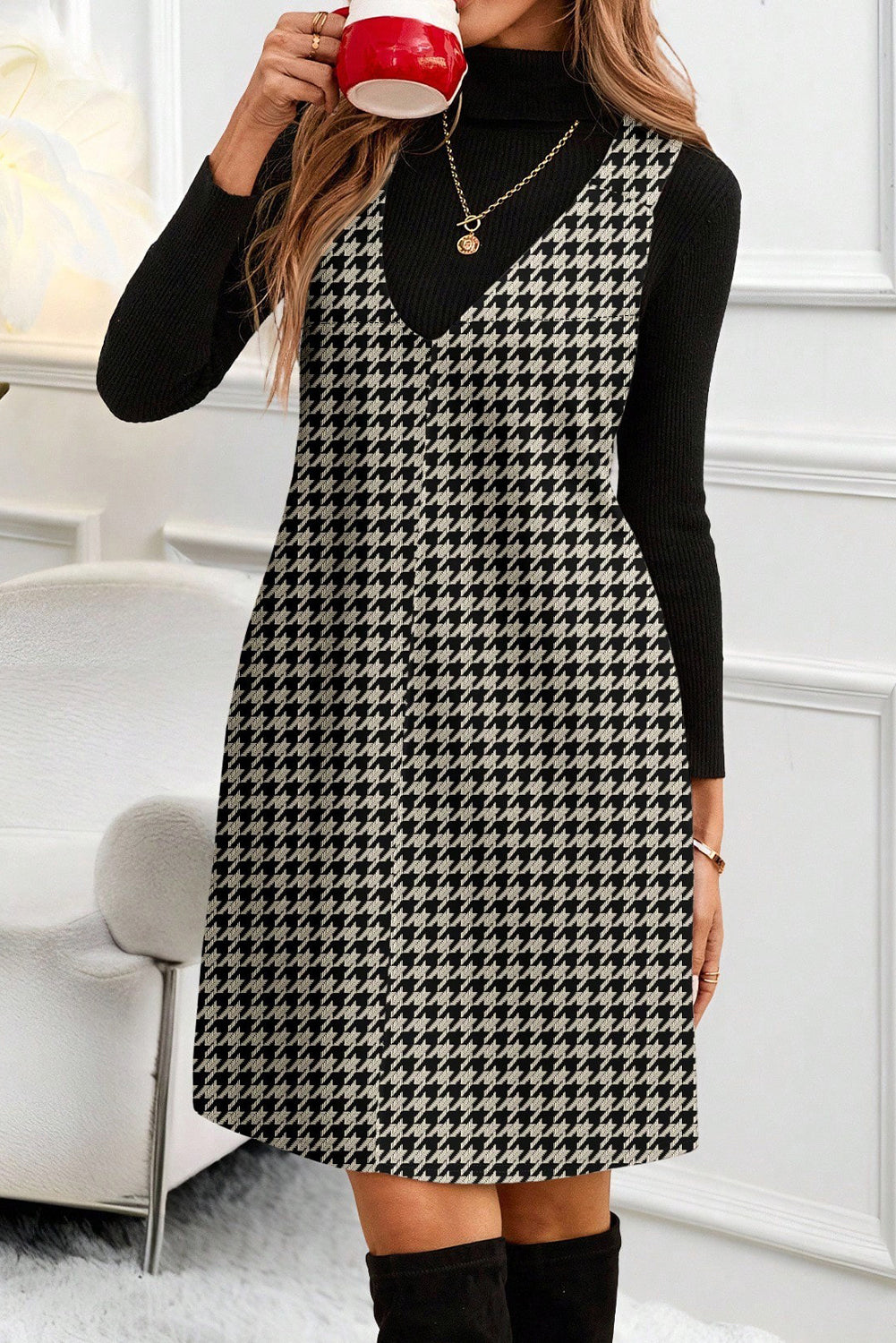 The London Houndstooth Jumper