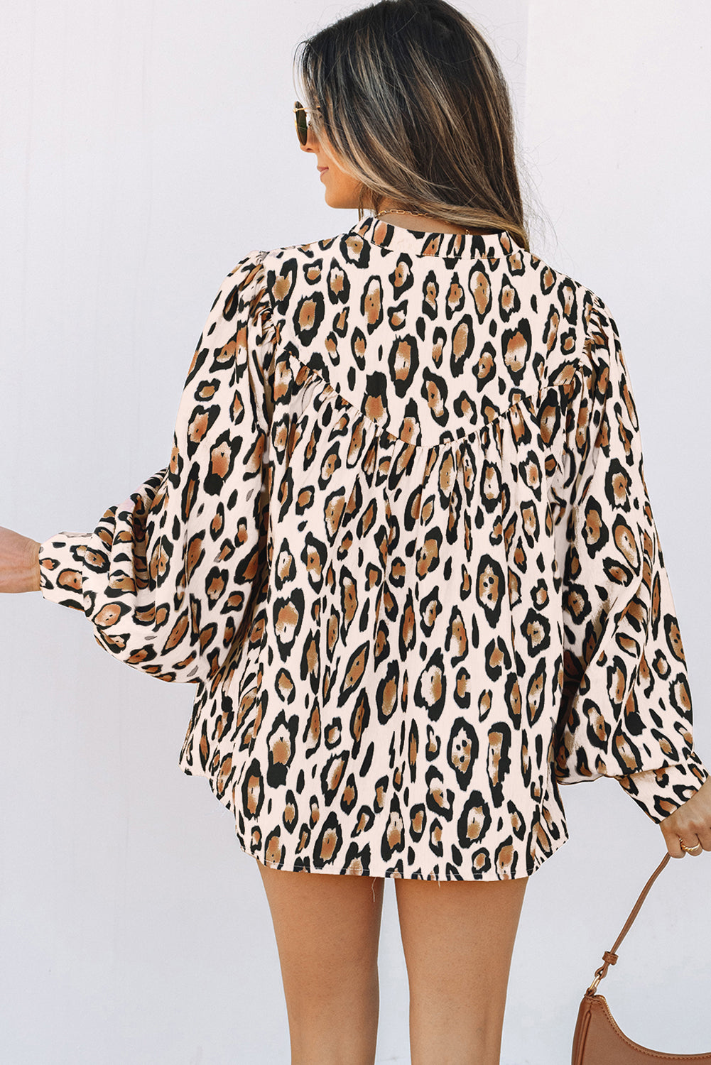 The Savannah Balloon Sleeve Blouse