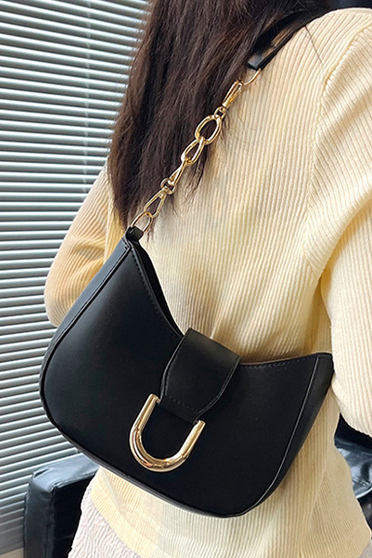 The Gilded Noir Purse
