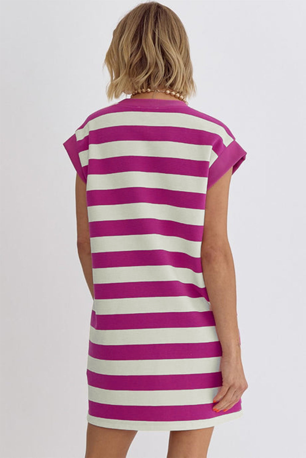 Sweet Sorbet Stripe Shift Dress
