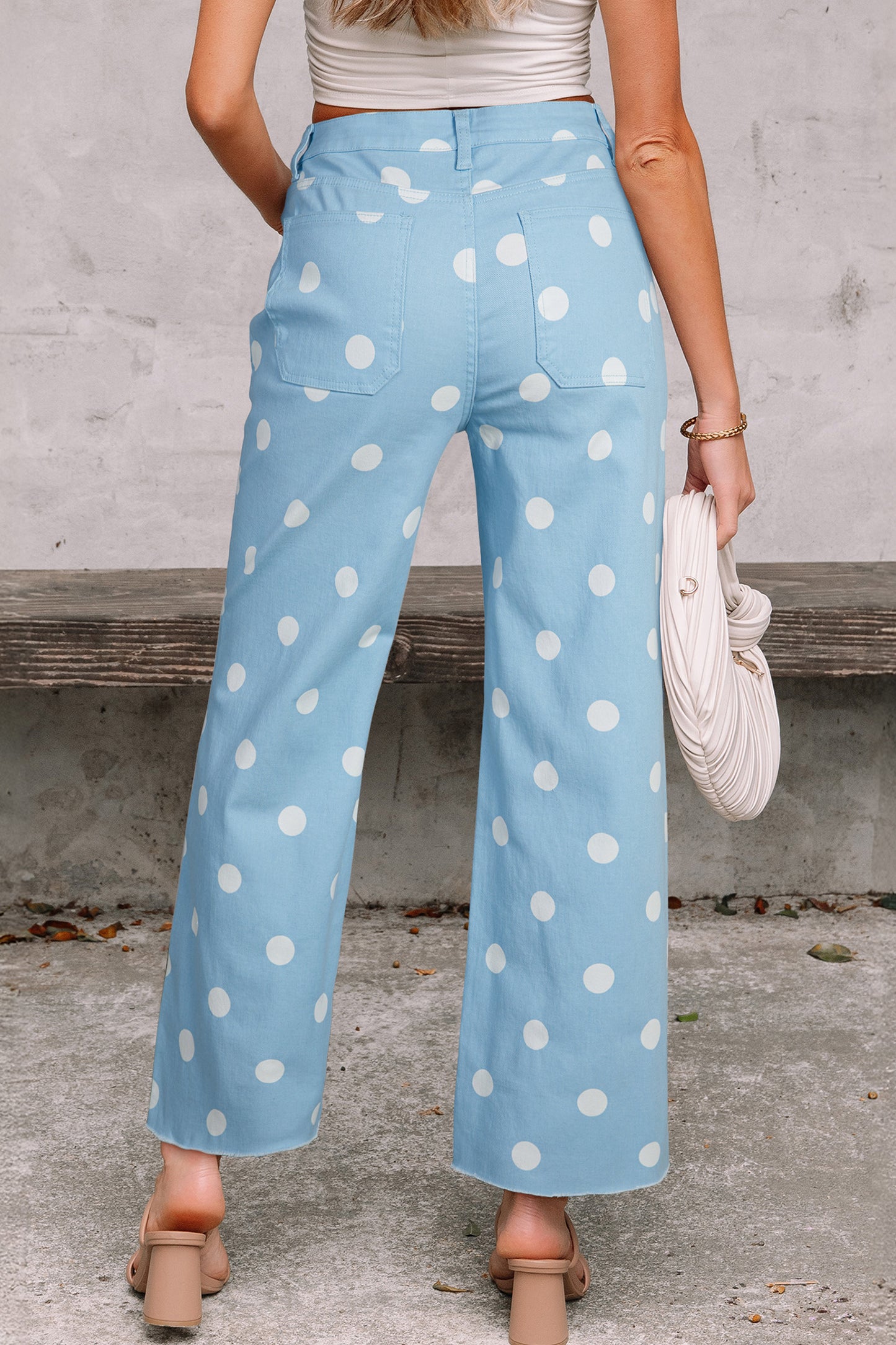 Marina Dot Wide Leg Pants