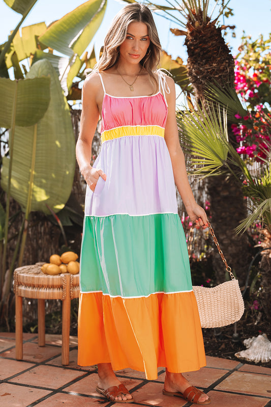 The Sherbet Skies Maxi Dress