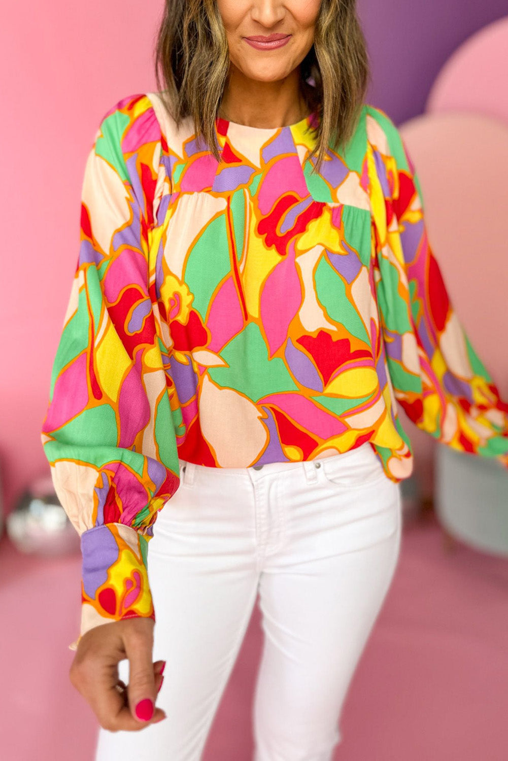 Palm Springs Playful Blouse