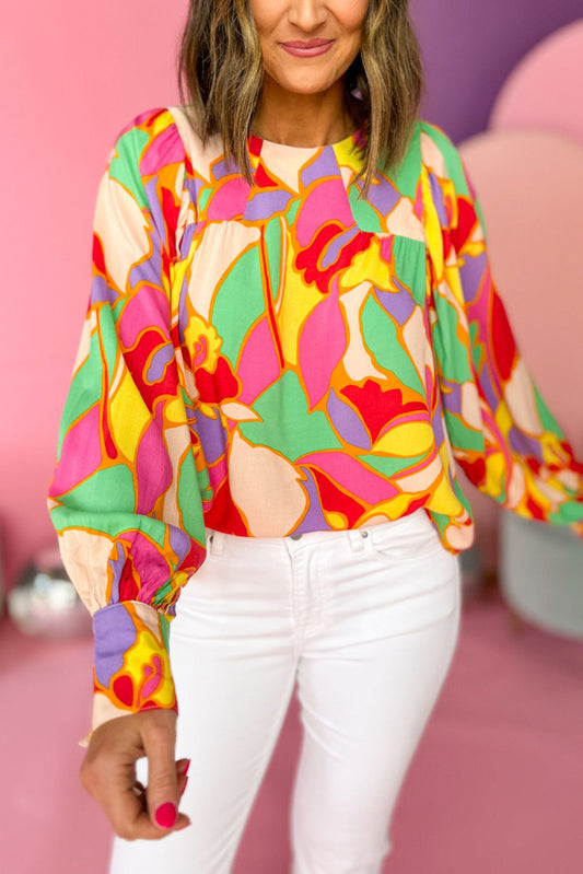 Palm Springs Playful Blouse