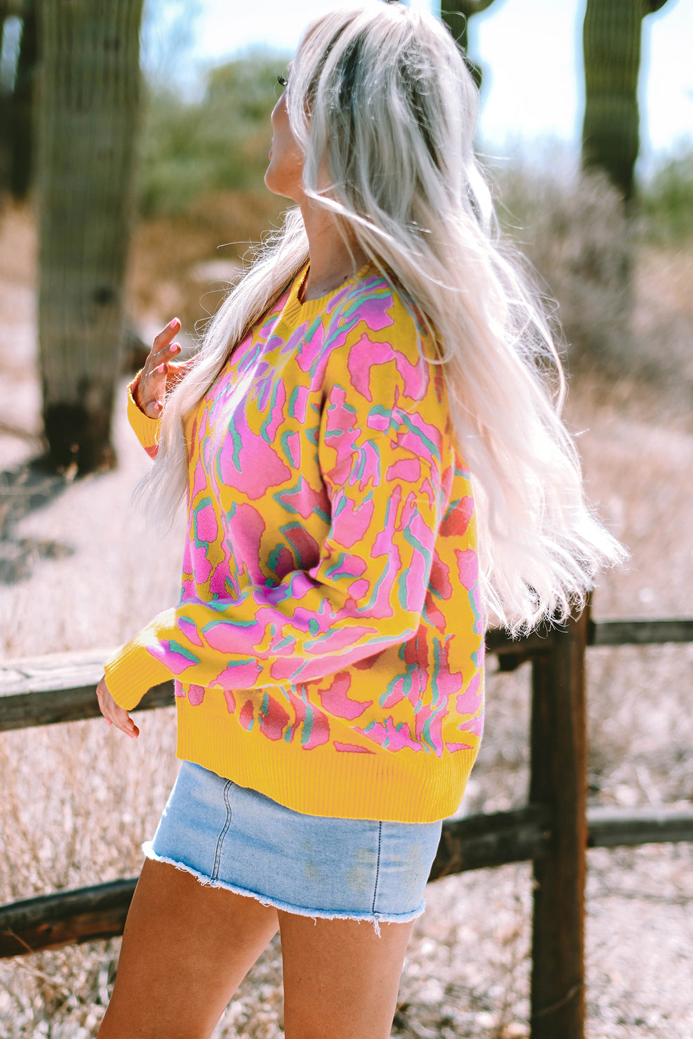 The Sunset Sorbet Sweater
