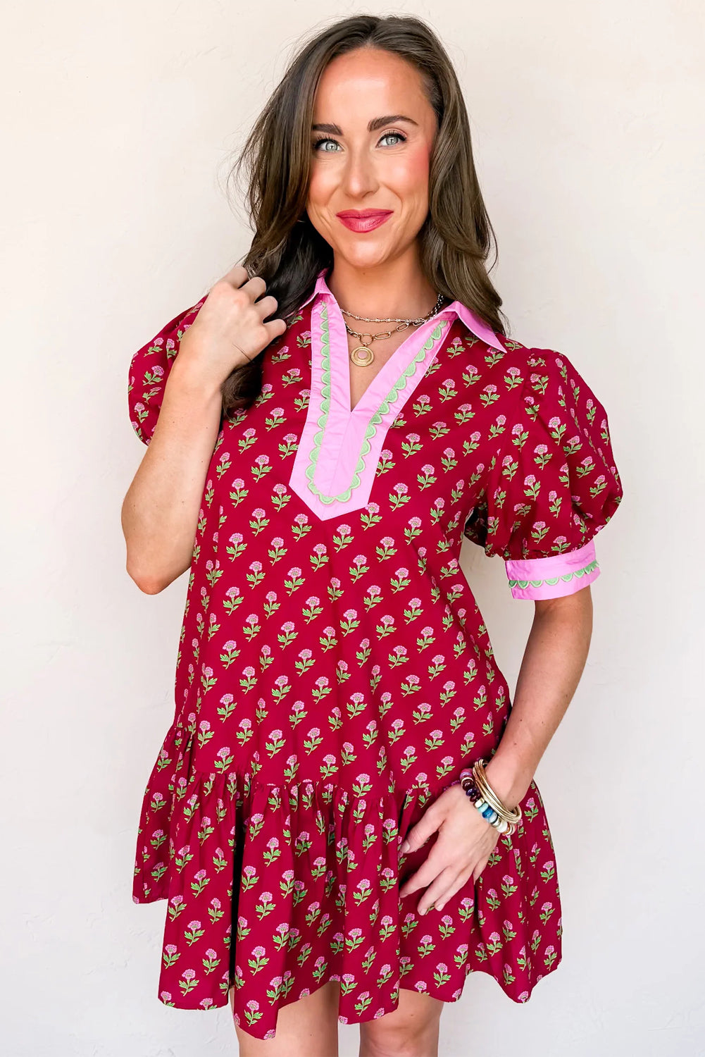 The Rosé Garden Dress