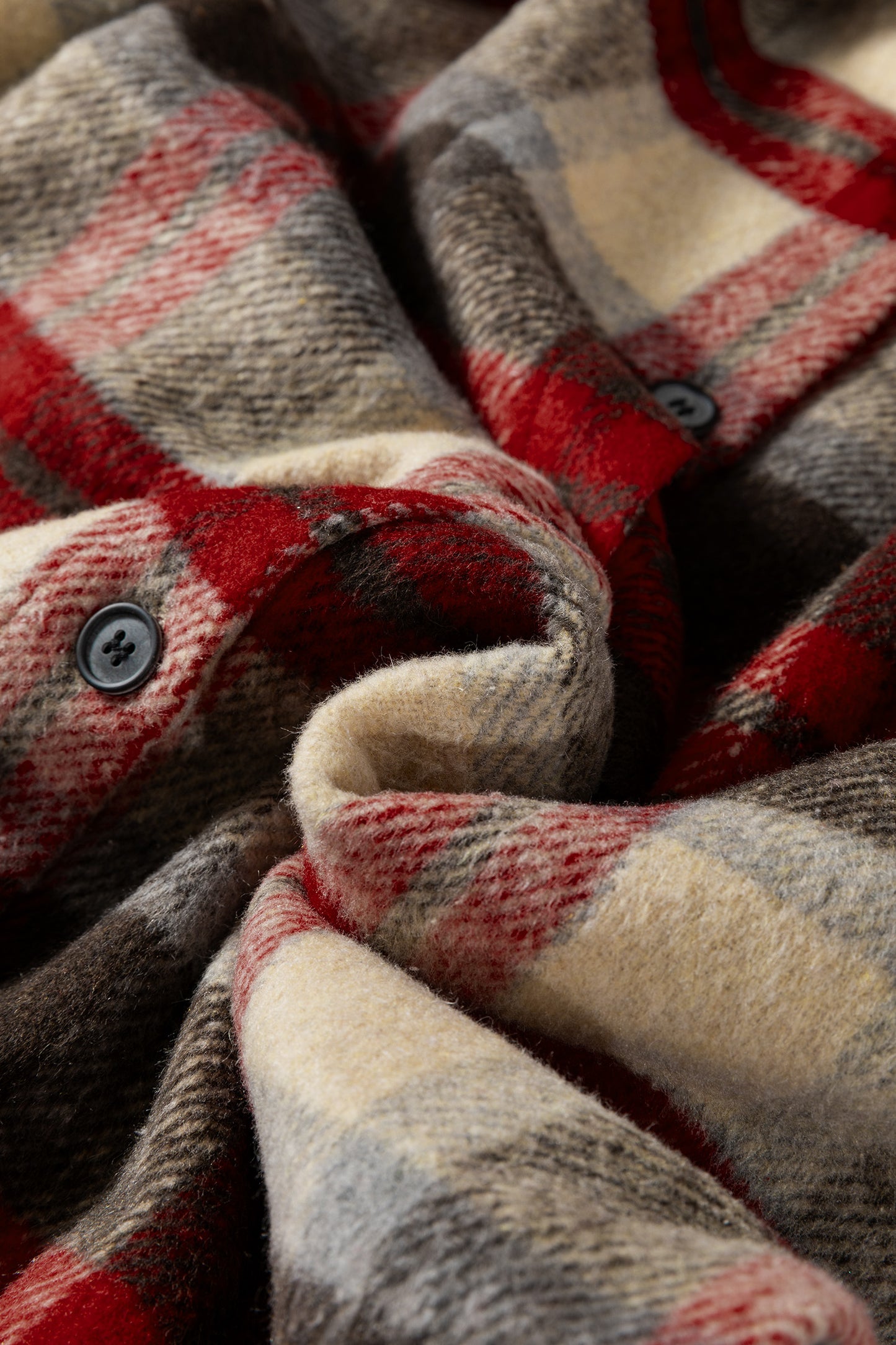 Holly Cabin Cozy Shacket