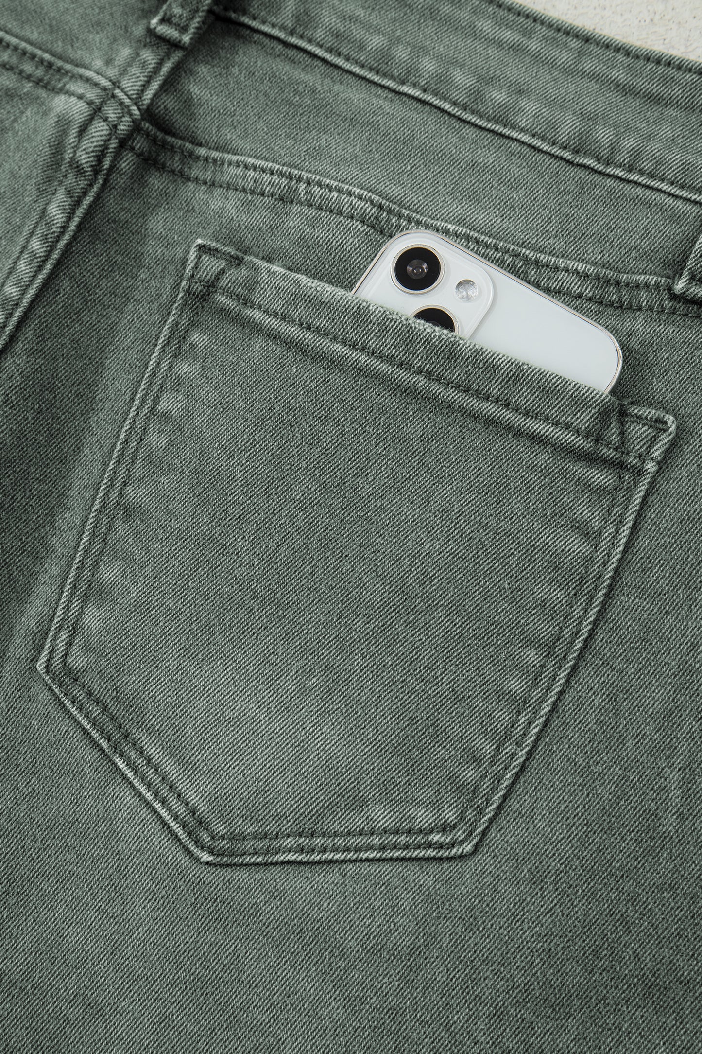 Sagewood Straight-Leg Denim