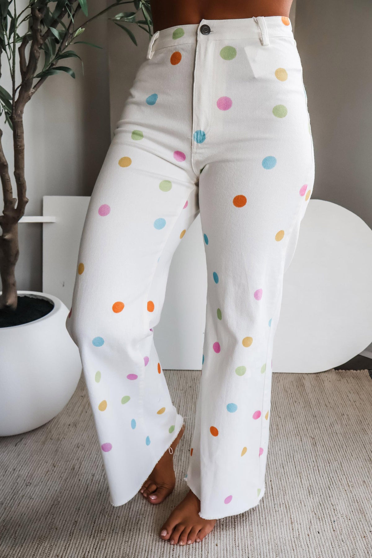 The Confetti Crush Wide Leg Jeans